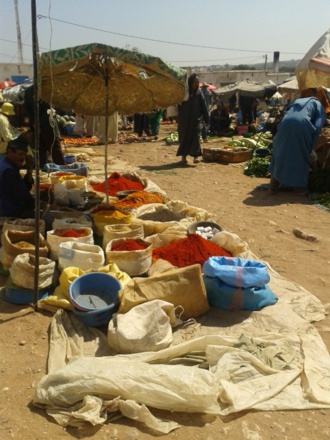 Typical Market Day in Ida Ogourd
